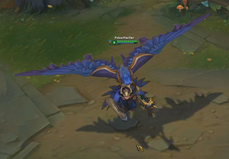 Illustration for article titled Quinn's New Bird Form In League Of Legends Looks Kinda Silly